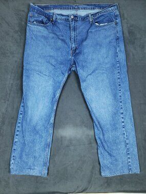 Levis 559 Jeans Mens 42x29 Blue Relaxed Fit Straight Leg Denim Casual Pants